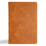 KJV Giant Print Bible, Holman Handcrafted Collection, Marbled Chestnut Premium Calfskin