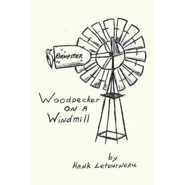 Woodpecker On A Windmill