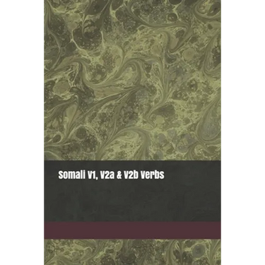 Somali V1, V2a & V2b Verbs