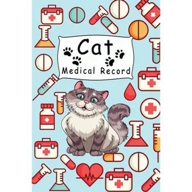 Cat Medical Record: Cute Cats Shots Record Card Kitten Vaccine Book, Vaccine Book Record Cats Medical Perfect Gift for Cat Owners and Love