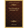 First Principles of Astrology 1927