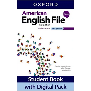 American English File 3e Student Book Level Starter Digital Pack