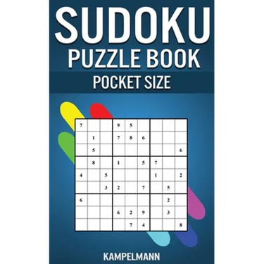 Sudoku Puzzle Book Pocket Size: 250 Easy to Medium Sudokus with Solutions - 5" x 8" Small & Compact Edition