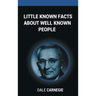 Little Known Facts About Well Known People
