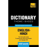 Theme-based dictionary British English-Hindi - 3000 words