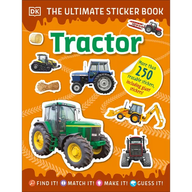 The Ultimate Sticker Book Tractor