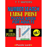 Number Search Large Print Puzzle Book for Adults: Mind-Stimulating Activities for Adults and Seniors Vol. 1