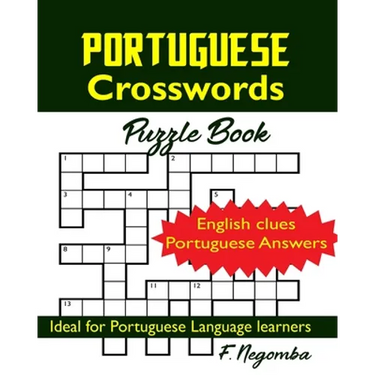 PORTUGUESE Crosswords Puzzle Book