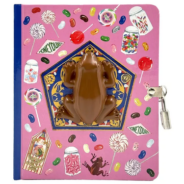 Harry Potter: Chocolate Frog Squishy Lock & Key Diary