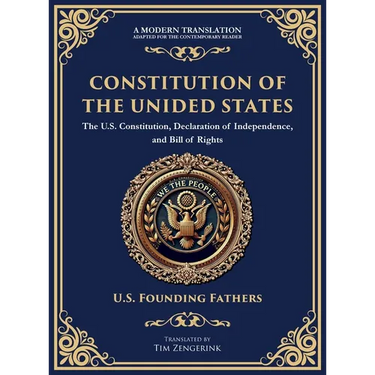 Constitution of the United States: The U.S. Constitution, Declaration of Independence, and Bill of Rights - Large Print Edition for Easy Reading