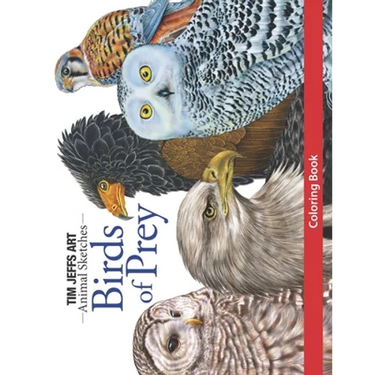 Birds of Prey Coloring Book