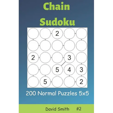 Chain Sudoku - 200 Normal Puzzles 5x5 Vol.2