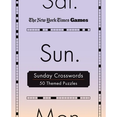New York Times Games Sunday Crosswords: 50 Themed Puzzles