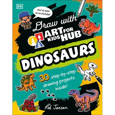 Draw with Art for Kids Hub Dinosaurs