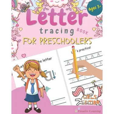 Letter Tracing Book for Preschoolers: Letter Tracing for Preschoolers and Kids Ages 3-5. Prepare Your Little Girl for Preschool, Kindergarten or Pre-K