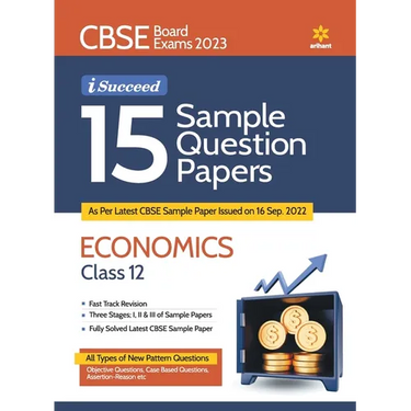 CBSE Board Exam 2023 I Succeed 15 Sample Question Economics Papers Class 12