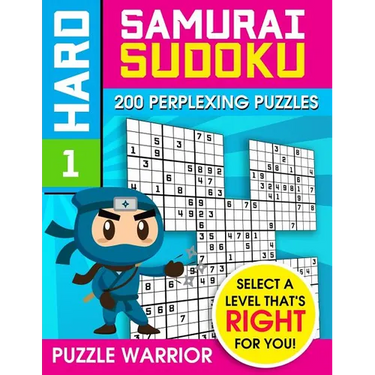 Hard Samurai Sudoku: 200 Perplexing Puzzles