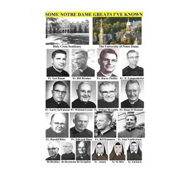 Some Notre Dame Greats I've Known