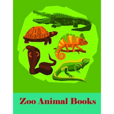 Zoo Animal Books: Cute Forest Wildlife Animals and Funny Activity for Kids's Creativity