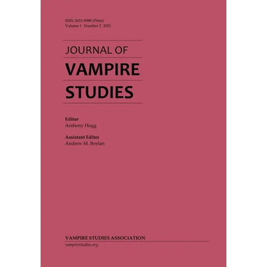 Journal of Vampire Studies: Vol. 1, No. 2 (2021)