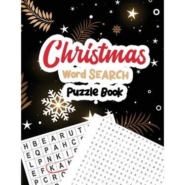Christmas Word Search Puzzle Book: Christmas Word Search Puzzle, Exercise Your Brain Activity Book, Cleverly Hidden Word Searches for Adults, Teens, a