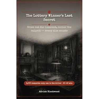 The Lottery Winner's Last Secret: Find the one killer hiding among 3,000 suspects, only one is guilty