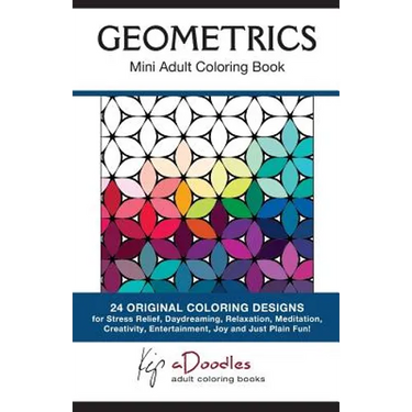Geometrics: Mini Adult Coloring Book