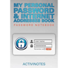 My Personal Password & Internet Addresses Book - Password Notebook