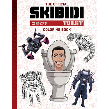 The Official Skibidi Toilet Coloring Book (Stocking Stuffer)