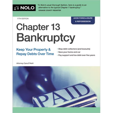 Chapter 13 Bankruptcy: Keep Your Property & Repay Debts Over Time