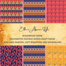 Ethnic African Style Scrapbook Paper Decorative Double-Sided Craft Pages for Card Making, Gift Wrapping and Journaling: Premium Scrapbooking Sheets fo