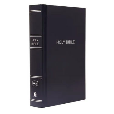 NKJV, Pew Bible, Large Print, Hardcover, Blue, Red Letter Edition
