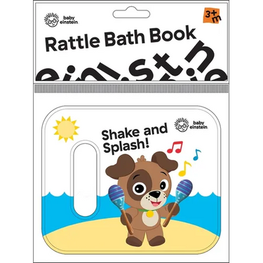 Baby Einstein: Shake and Splash! Rattle Bath Book