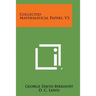 Collected Mathematical Papers, V3