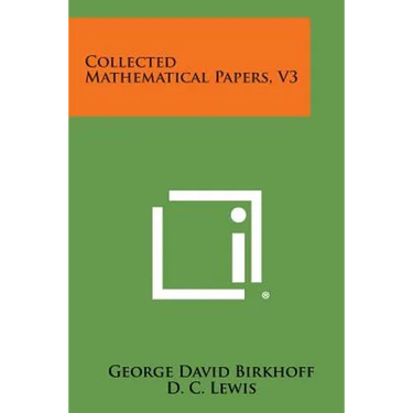 Collected Mathematical Papers, V3