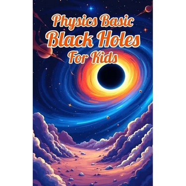 Physics Basic Black Holes for Kids: Event Horizons Hawking Radiation Wormholes Time Dilation and Supermassive Giants Explained for Ages 8 12