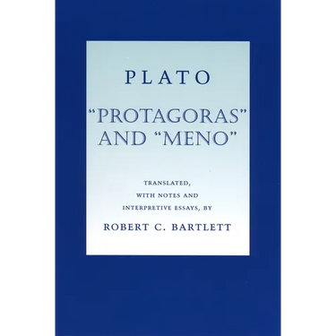 Plato "Protagoras" and "Meno"
