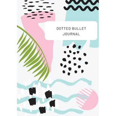 Tropical Design with Top Callout - Dotted Bullet Journal: Medium A5 - 5.83X8.27