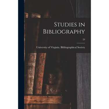 Studies in Bibliography; 29