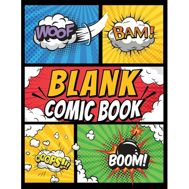 Blank Comic Book Panels: Draw Your own Comics And Create The Best Stories - Comic Panels And Templates For Drawing