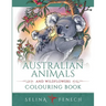 Australian Animals and Wildflowers Colouring Book