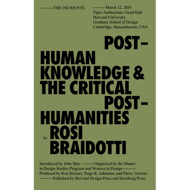 Posthuman Knowledge and the Critical Posthumanities