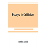 Essays in criticism