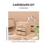 Cardboard DIY by Itoshige Studio 20 Templates for Mini Furniture & Storage