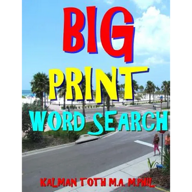 Big Print Word Search: 133 Entertaining Themed Puzzles