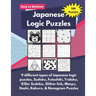 Japanese Logic Puzzles: Different types of logic puzzles (Sudoku, Futoshiki, Hashi, Nonogram and more!)