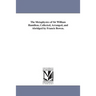 The Metaphysics of Sir William Hamilton, Collected, Arranged, and Abridged by Francis Bowen.