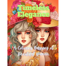 Timeless Elegance: A Coloring Odyssey of Beautiful Women