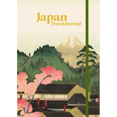 Japan Travel Journal: A5 (14.8 X 21 CM) Hardcover Travel Diary for 10 Trips with Prompts, Planning Pages and Keepsake Stor