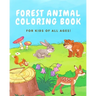 Forest Animal Coloring Book for Kids of All Ages